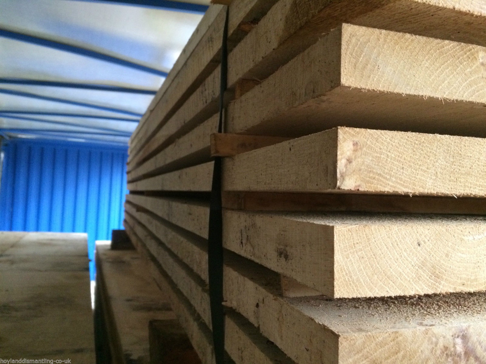 Image for Air dried oak boards