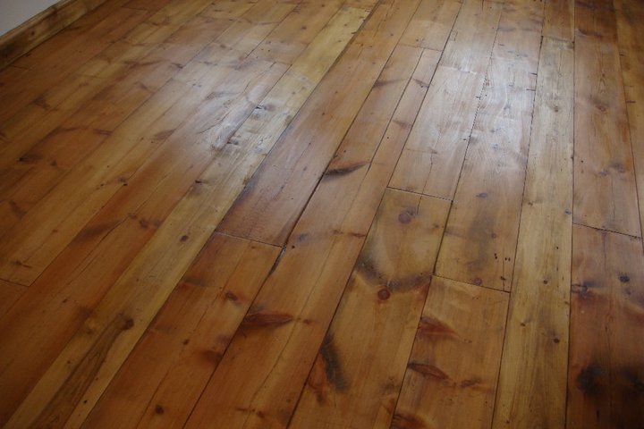Image for Reclaimed pitch pine flooring