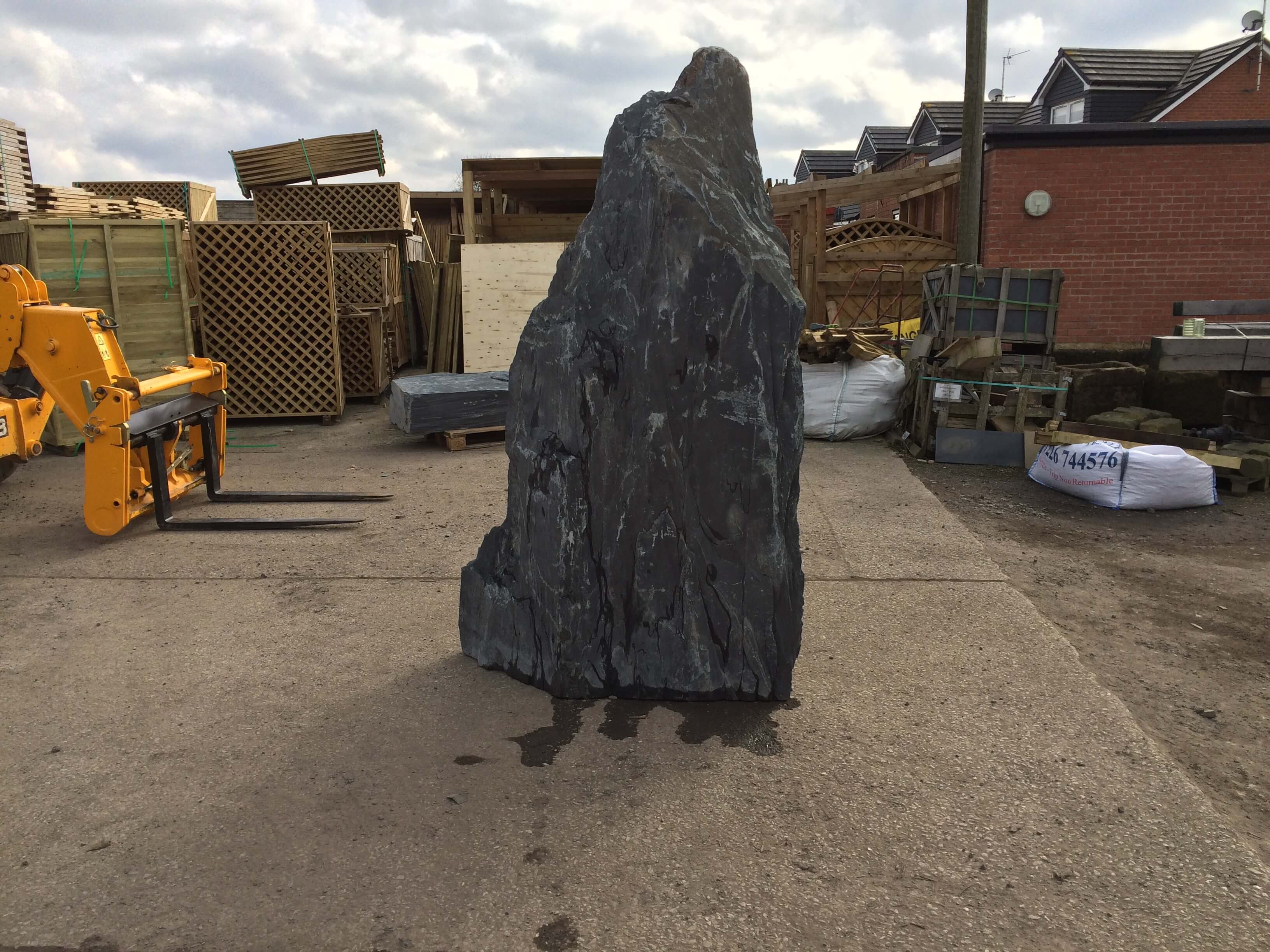 Third image for 2.35m Slate monolith (M2)