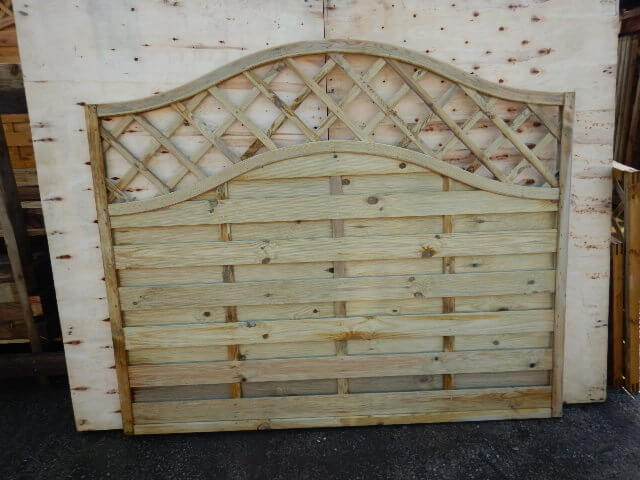 Fourth image for Florence fence panel