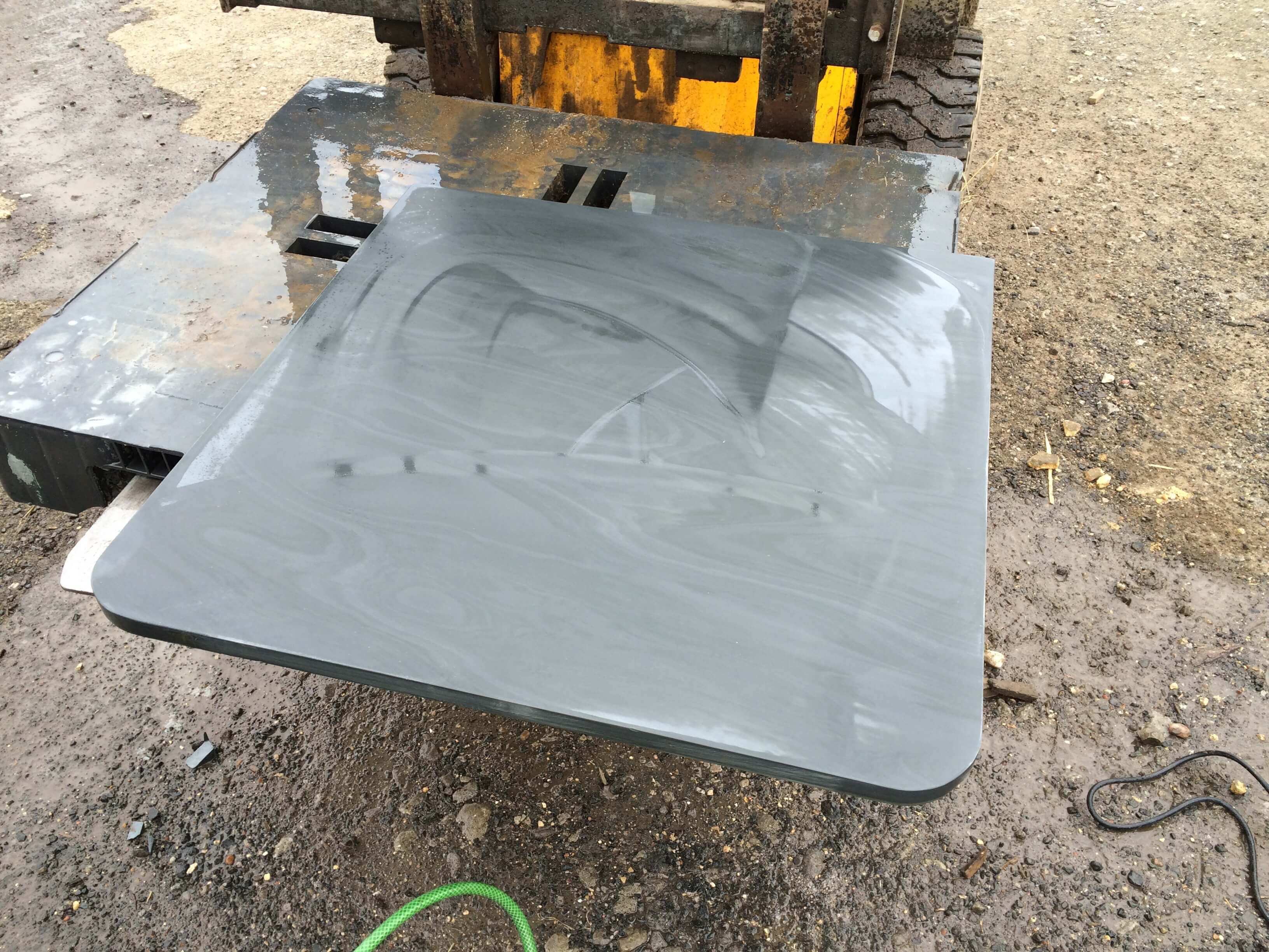 Sixth image for Bespoke Honed Slate Hearth Stones