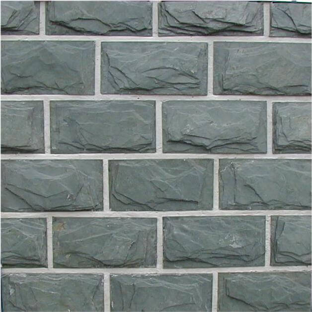 first image for Green mushroom slate wall cladding