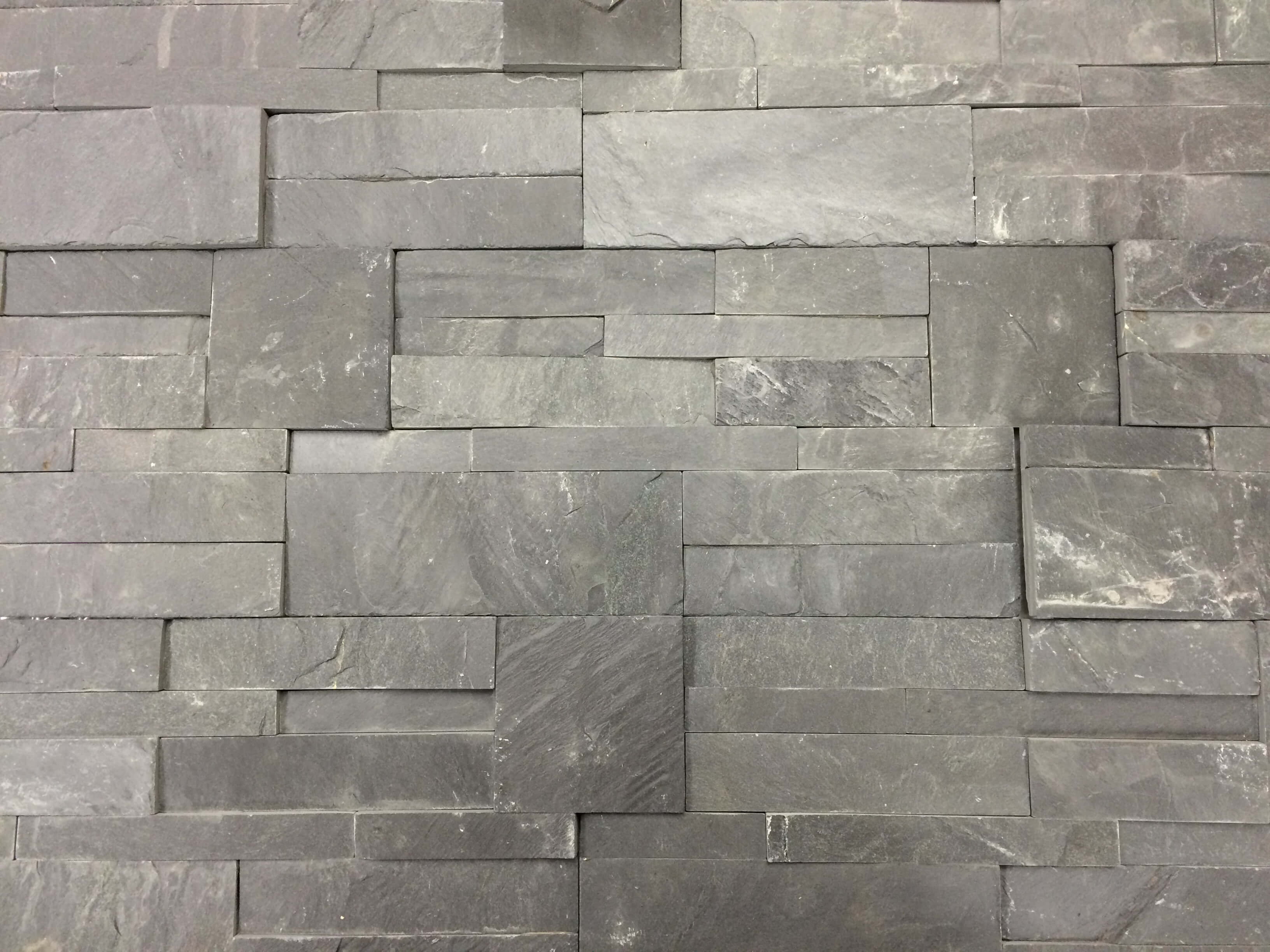 first image for Blue/Black Random stack Z shape culture slate