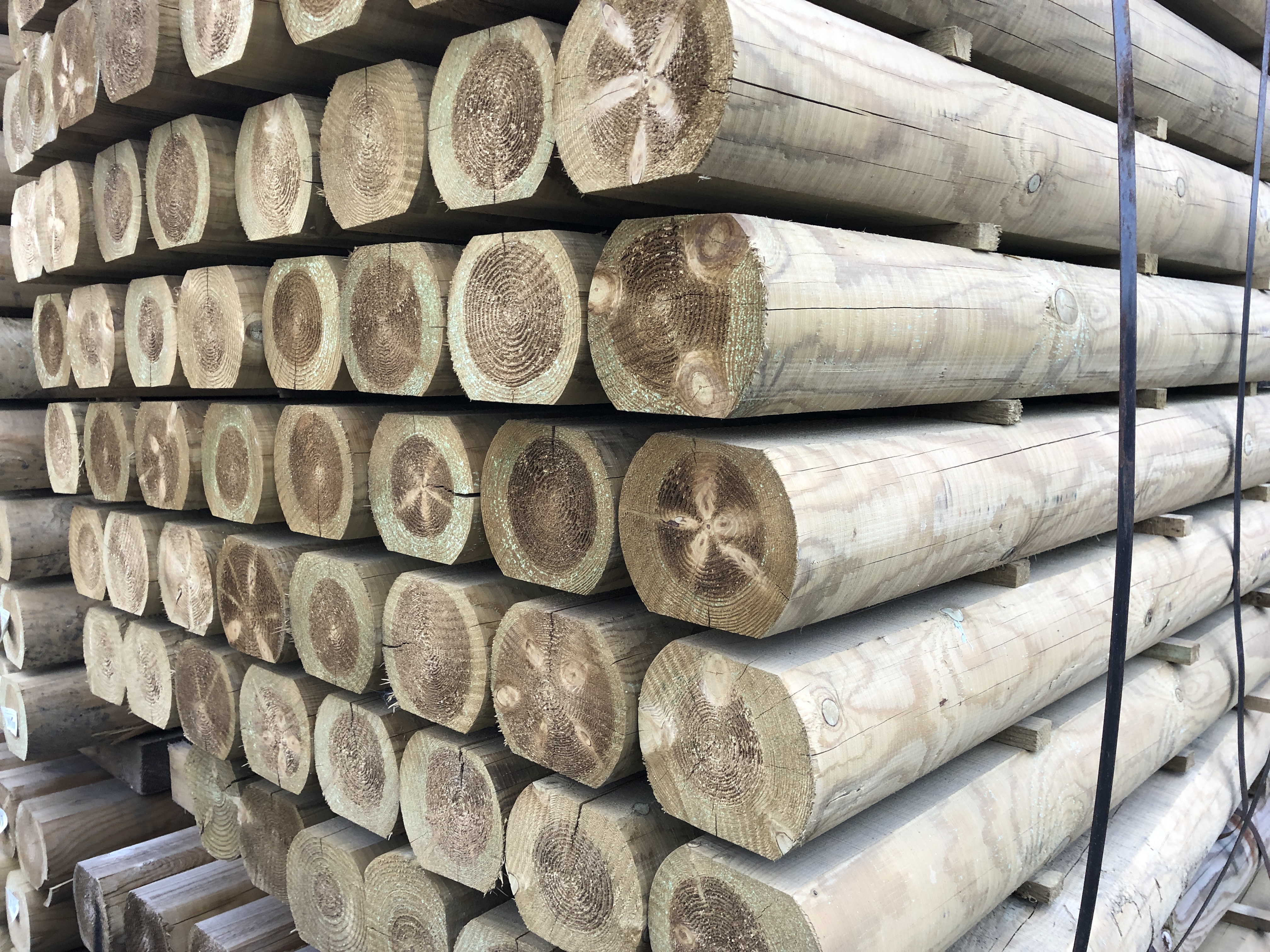 Image for Machined round mini landscaping sleeper